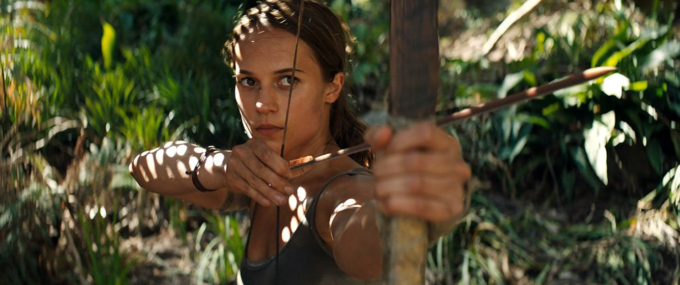 Alicia Vikander en Tomb Raider