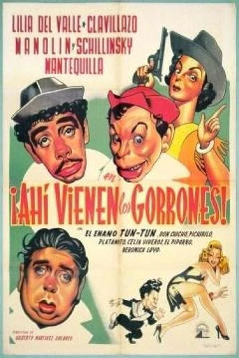 Poster de Ahí vienen los gorrones