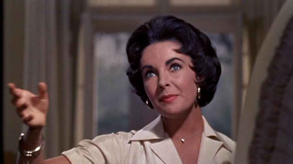 Elizabeth Taylor en La Gata Sobre el Tejado de Zinc