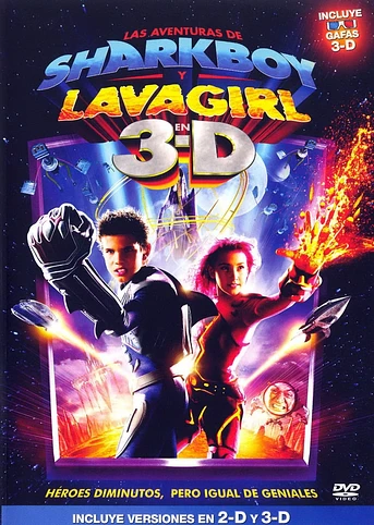 Poster de Las Aventuras de Shark Boy y Lava Girl en 3D