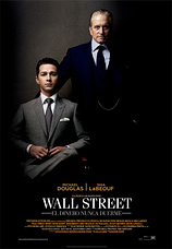 poster of movie Wall Street. El dinero nunca duerme