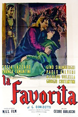 poster of movie La Favorita (1952)