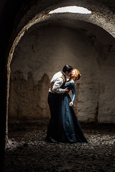 Colin Farrell [I] y Jessica Chastain en La Señorita Julia