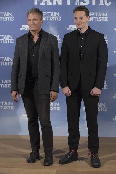 Viggo Mortensen y Matt Ross en captain-fantastic (Photocall en Madrid (Septiembre 2016))