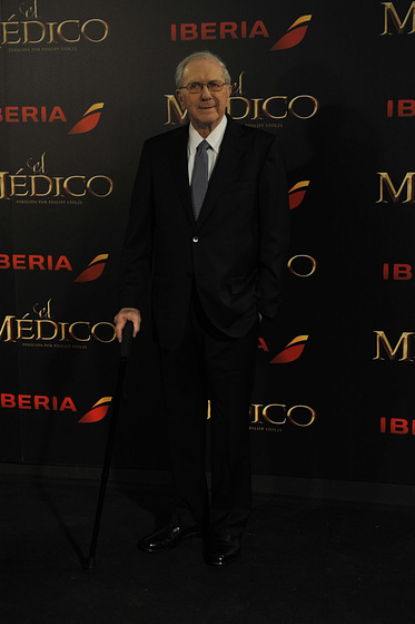 Noah Gordon en El Médico (Photocall en Madrid. Diciembre 2013)