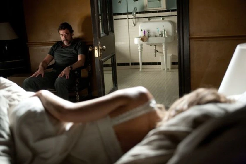 Hilary Swank y Jeffrey Dean Morgan en La Víctima perfecta