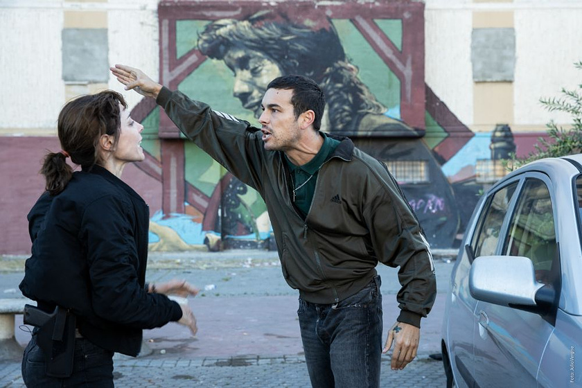 Ruth Díaz y Mario Casas en Adiós