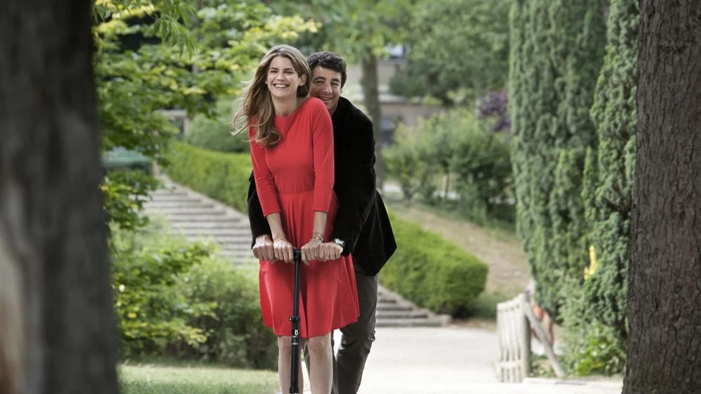 Louis-Do de Lencquesaing y Marie-Christine Adam en paris-manhattan