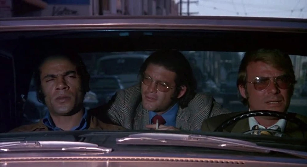 Ron O'Neal, Ross Hagen y Max Gail en el-inspector-tibbs-contra-la-organizacion