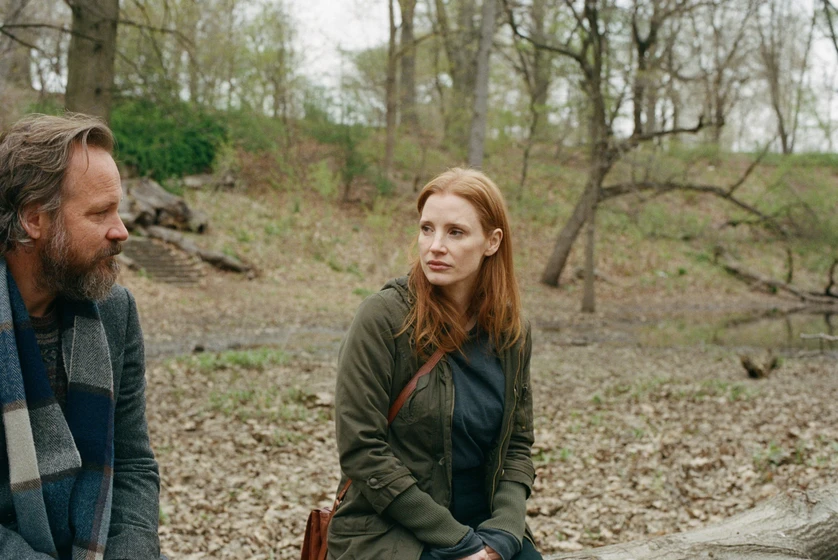 Peter Sarsgaard y Jessica Chastain en memory