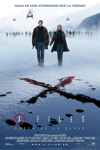 Poster de X-Files. Creer es la Clave