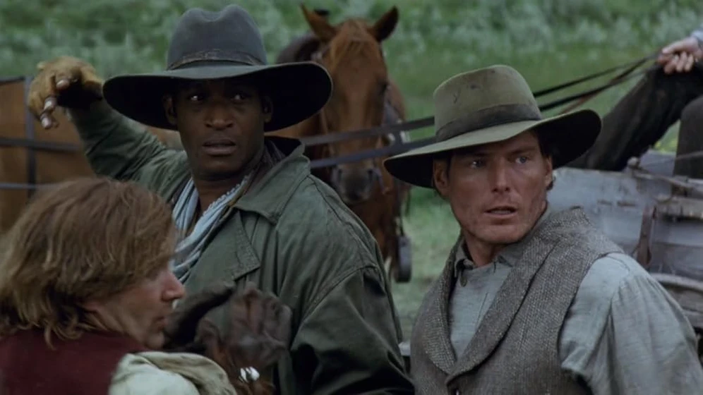 Christopher Reeve y Tony Todd en zorro-negro