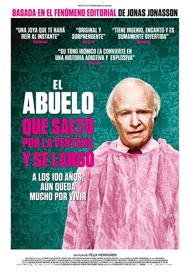 Imagen de El Abuelo que saltó por la Ventana y se largó (Cartel español)