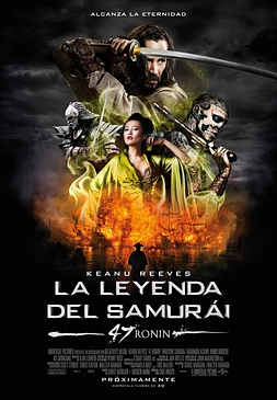 poster of movie La Leyenda del Samurái. 47 Ronin