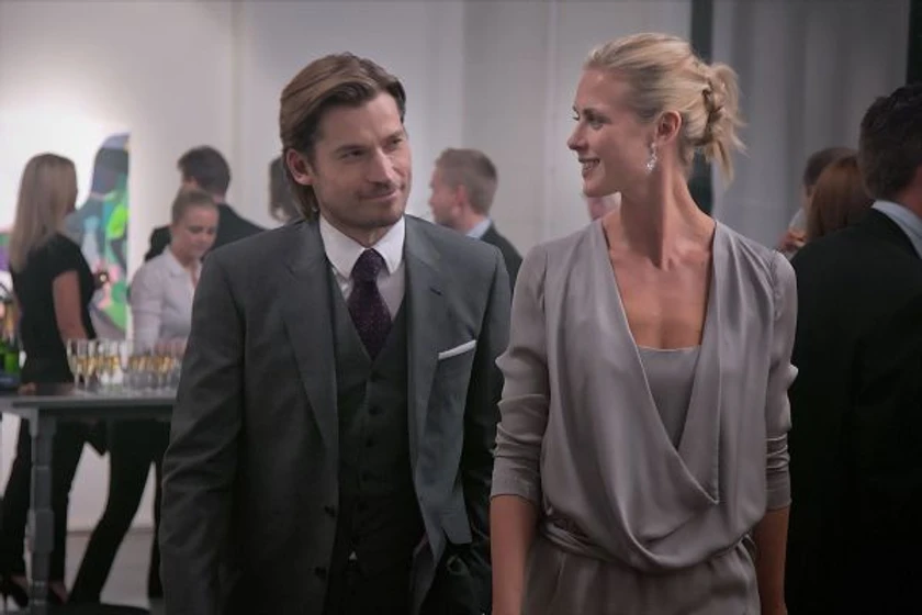 Nikolaj Coster-Waldau y Synnøve Macody Lund en headhunters