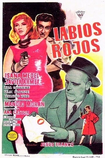 Poster de Labios Rojos