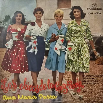 Carátula de la banda de sonido de Las Chicas de la Cruz Roja