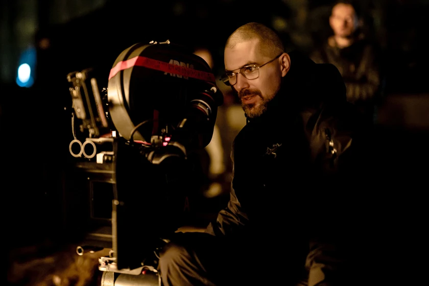 Robert Eggers en licantropo (Rodaje)