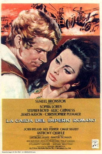 Poster de La Caida del Imperio Romano