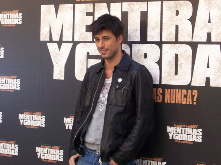 Hugo Silva en Mentiras y Gordas (Rueda de prensa en Madrid. Marzo 2009)