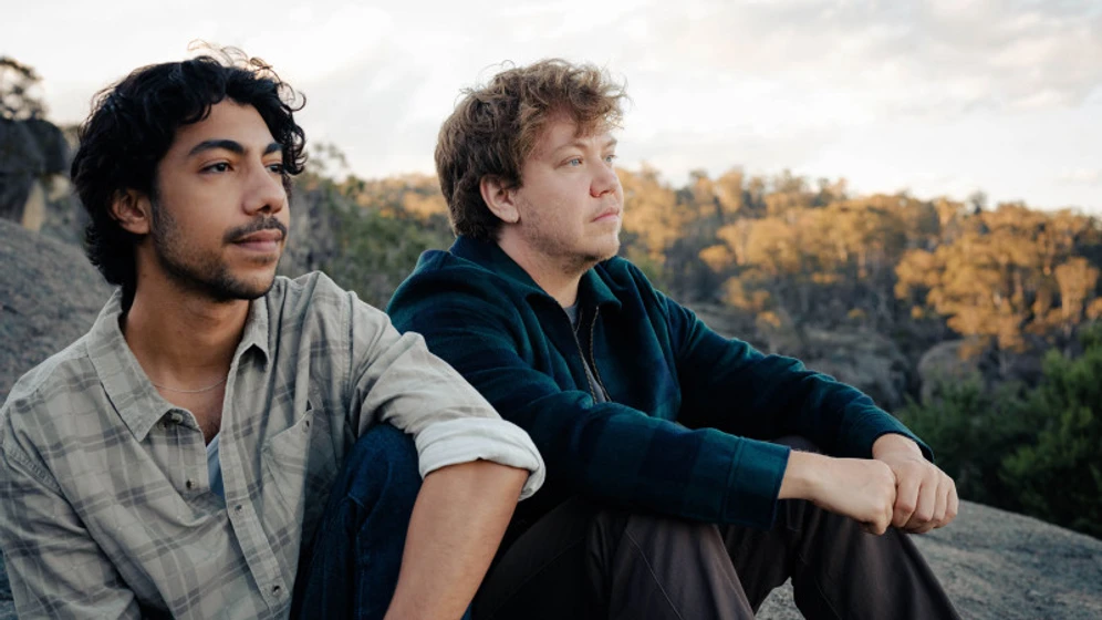 Hunter Page-Lochard y Harvey Zielinski en sweet-milk-lake