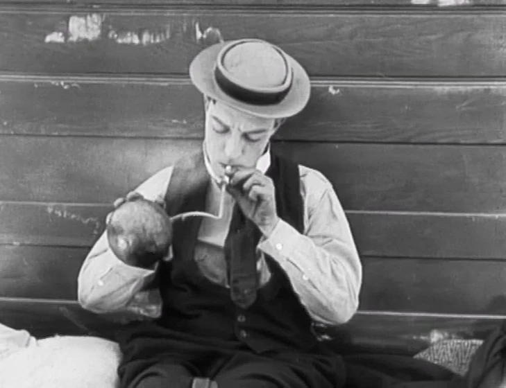Buster Keaton en la-mudanza
