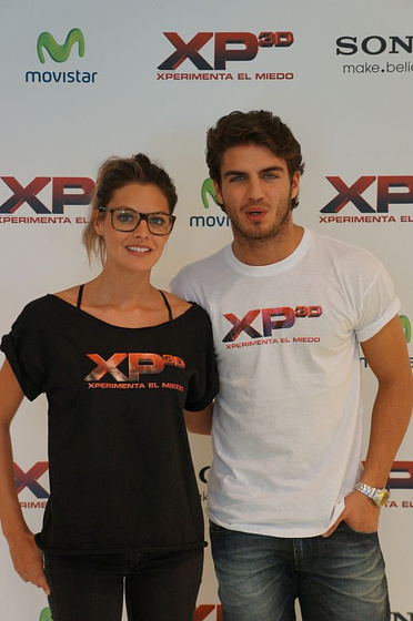 Maxi Iglesias y Amaia Salamanca en XP3D (Photocall en Madrid. Diciembre 2012)