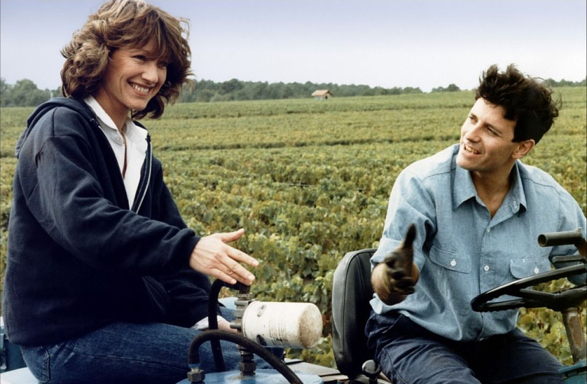 Nathalie Baye y Francis Huster en Me Casé con una Sombra