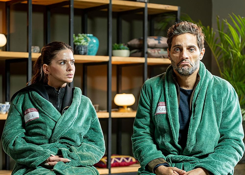 Joaquín Furriel y China Suárez en El Duelo