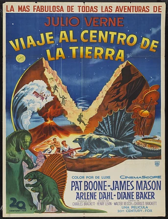 Poster de Viaje al Centro de la Tierra