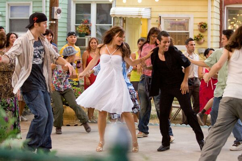 Robert Hoffmann, Briana Evigan y Luis Salgado en Street Dance (Step Up 2)