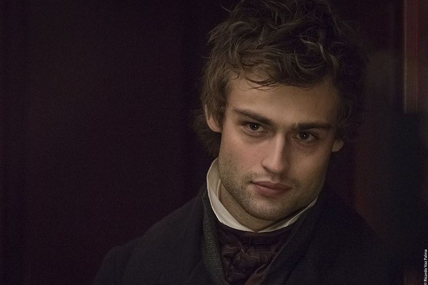 Douglas Booth en Mary Shelley