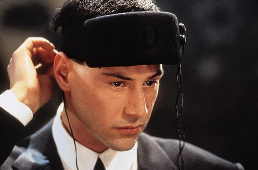 Keanu Reeves en johnny-mnemonic