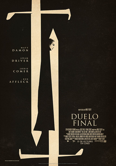 Imagen de El Último Duelo (Cartel teaser español)