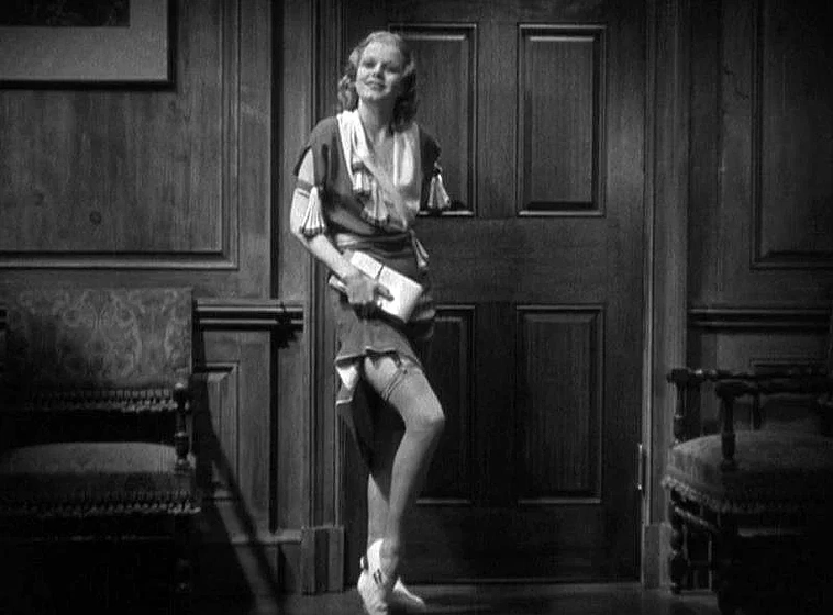 Jean Harlow en La Pelirroja
