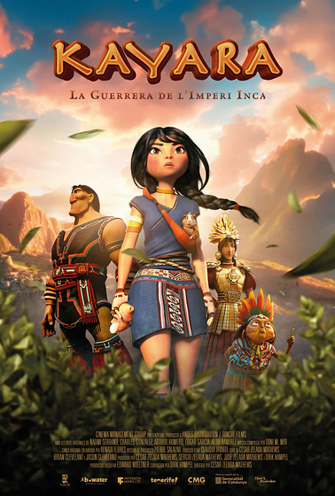 Imagen de Kayara. La Guerrera del Imperio Inca (Cartel catalán)