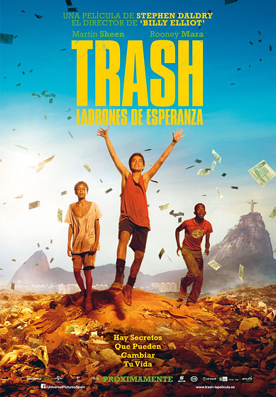 Imagen de Trash. Ladrones de esperanza (Cartel español)