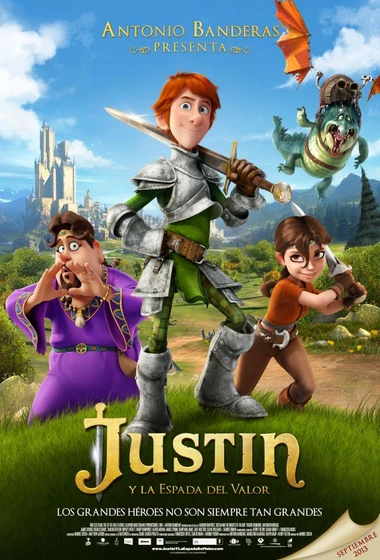 Imagen de Justin y la Espada del Valor (Cartel final)