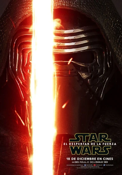 Imagen de Star Wars: Episodio VII. El Despertar de la Fuerza (Cartel personajes español)