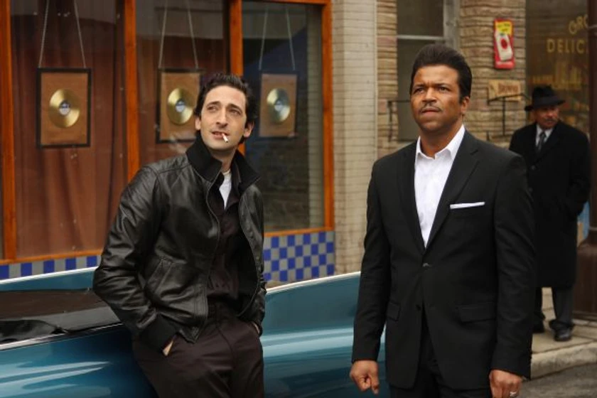 Jeffrey Wright y Adrien Brody en cadillac-records