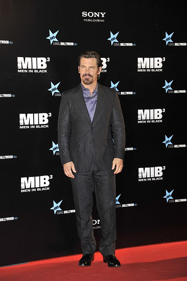 Josh Brolin en Hombres de Negro III (Photocall en Madrid. Mayo 2012)