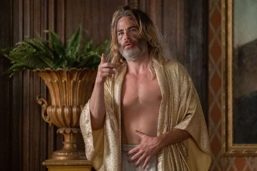 Chris Pine en poolman