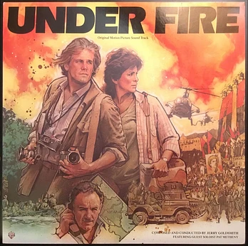 Carátula de la banda de sonido de Bajo el fuego