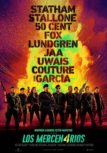 Poster de Los Mercen4rios