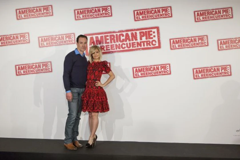 Mena Suvari y Chris Klein en American Pie: El Reencuentro (Premiere en Madrid. Abril 2012)