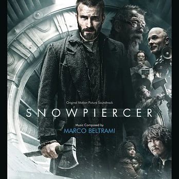 Carátula de la banda de sonido de Snowpiercer (Rompenieves)