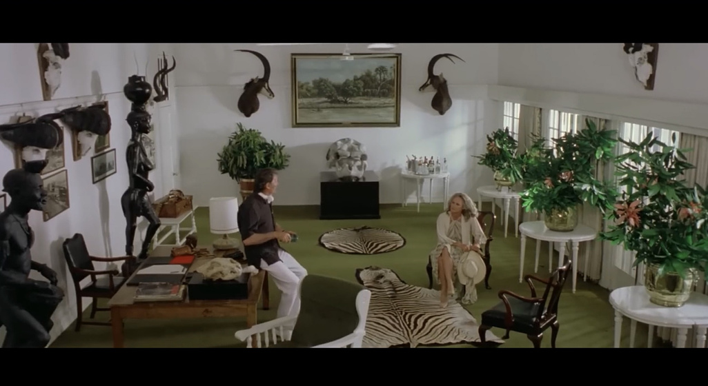 Jack Palance y Ursula Andress en Safari Express