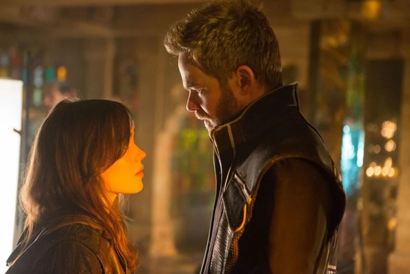 Shawn Ashmore y Elliot Page en X-Men: Días del Futuro Pasado