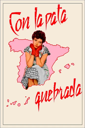 Poster de Con la Pata Quebrada