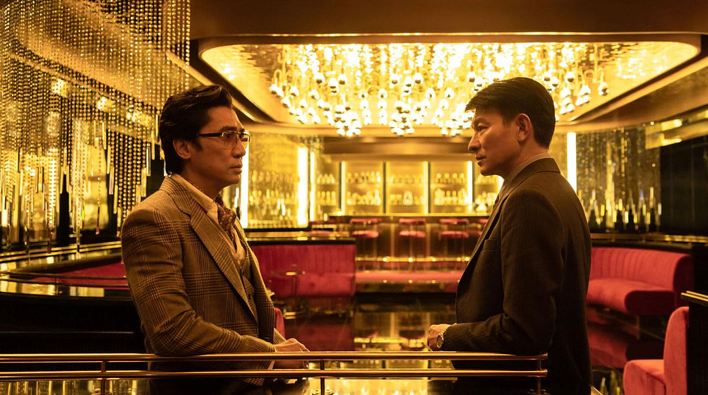 Tony Leung Chiu Wai y Andy Lau en The Goldfinger